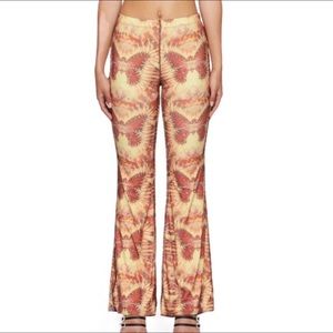 Omighty orange and brown butterfly pants